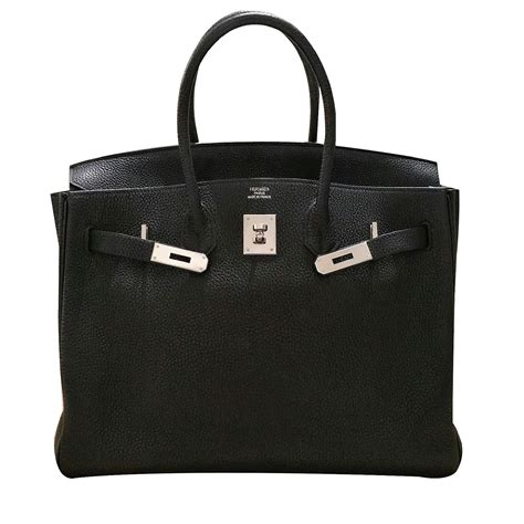 black hermes handbag|hermes handbags black leather.